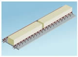 Mini Painel com EPS / Painel Treliçado com EPS / Pré-Laje com EPS